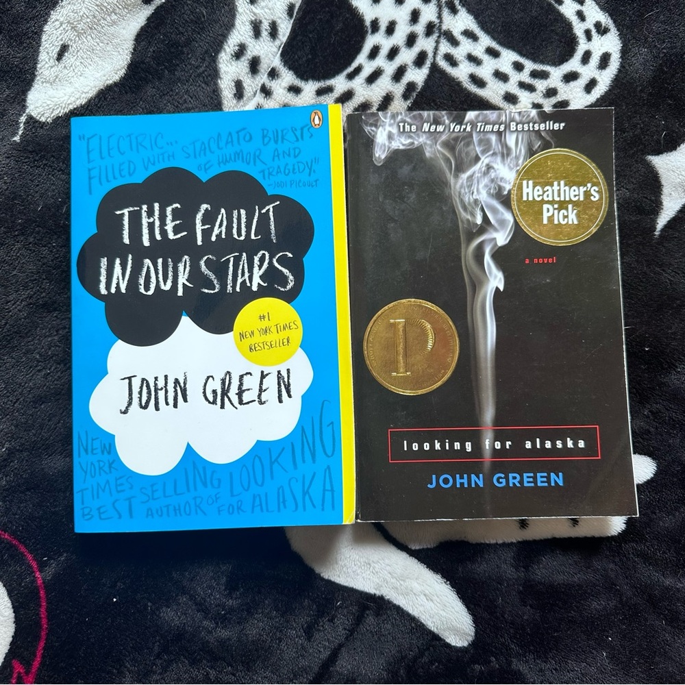 John Green Books (Looking for Alaska + Fault in Our Stars)